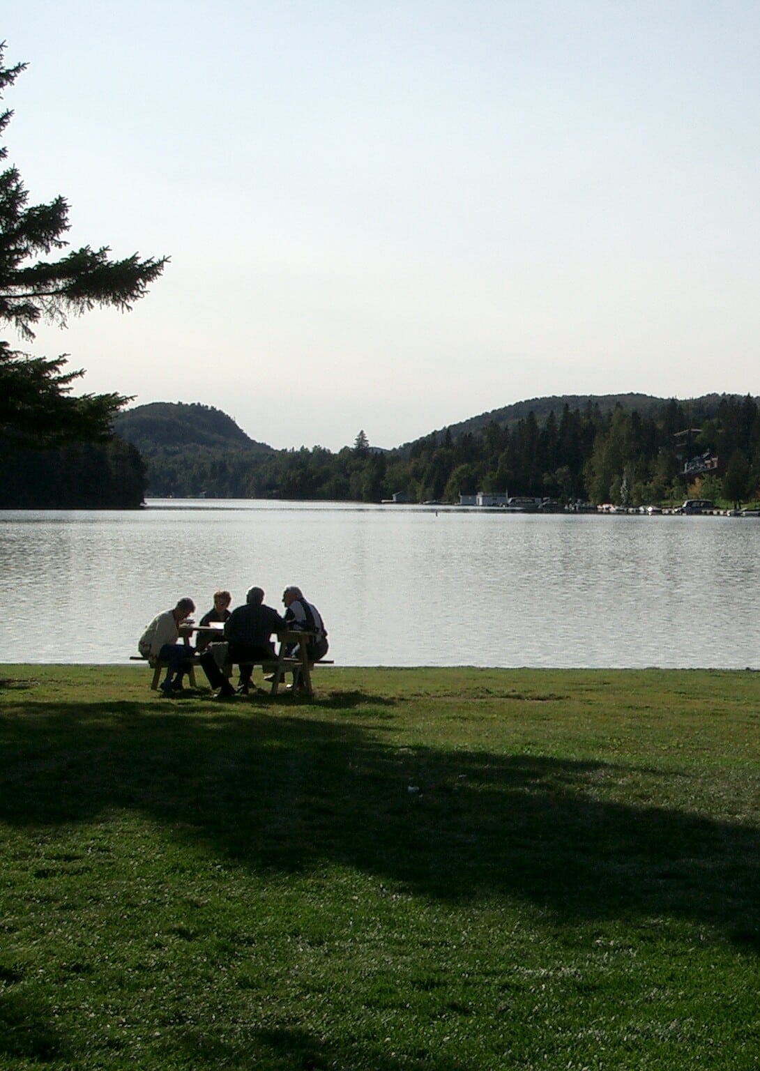 Détente au lac des sables